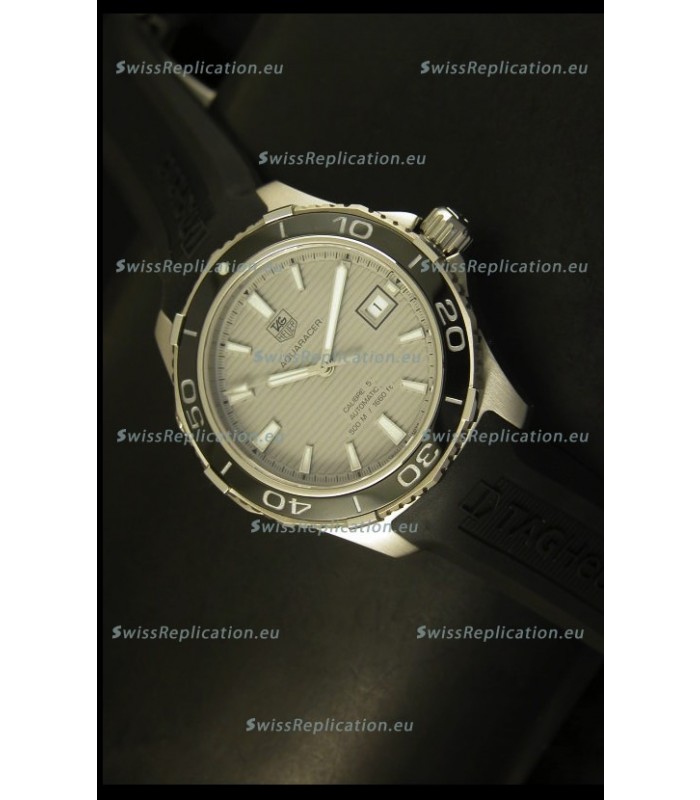 Tag Heuer Aquaracer Calibre 5 Grey Dial Swiss Watch - 1:1 Mirror Edition