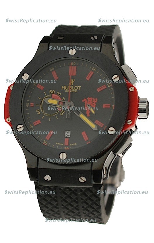Hublot Big Bang Man United Edition Japanese Replica Watch From Hublot