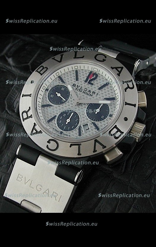 Bvlgari Fabrique en Suisse Swiss Replica Titanium Watch From Bvlgari