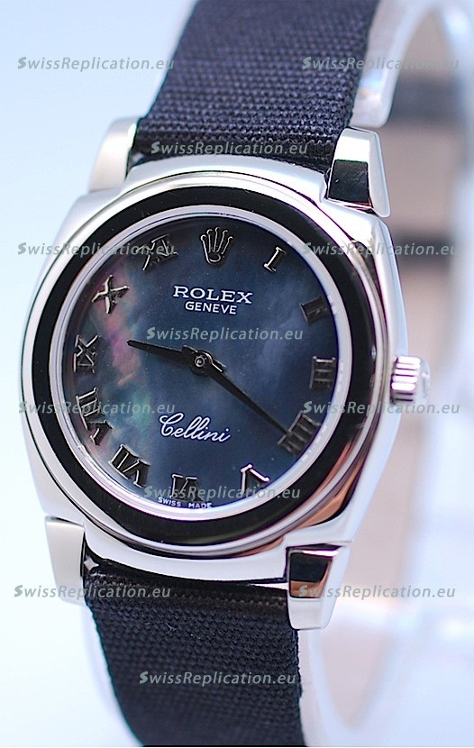 Rolex black pearl face on sale
