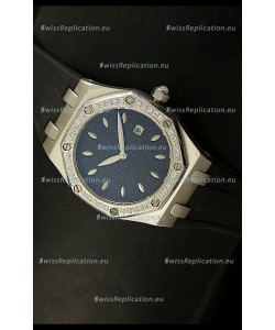 Audemars Piguet Royal Oak Ladies Quartz Replica Watch in Steel Case