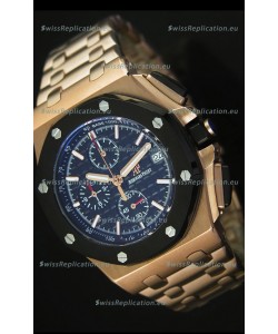 Audemars Piguet Royal Oak Offshore Watch in Pink Gold Case
