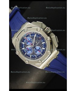 Audemars Piguet Royal Oak Offshore Michael Schumacher Quartz Movement Watch in Blue 