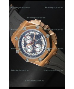Audemars Piguet Royal Oak Offshore Michael Schumacher Quartz Movement in Rose Gold