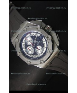 Audemars Piguet Royal Oak Offshore Michael Schumacher Quartz Movement Watch in Grey 