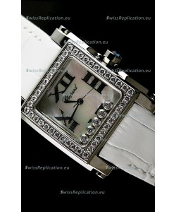 Chopard Happy Sport Swiss Replica Watch in Shell White Dial
