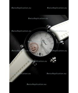Chopard Limited Edition Swiss Replica Watch in White Strap