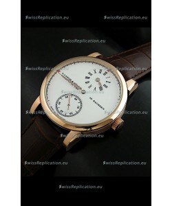 A.Lange & Sohne Glashutte In Sachskn Classic Replica Rose Gold Watch