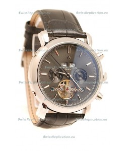Vacheron Constantin Malte Tourbillon Japanese Replica Watch in Black Dial