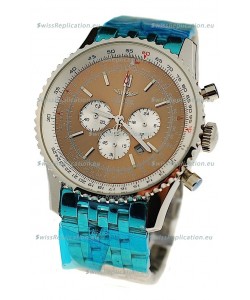 Breitling Navitimer Chronometre Japanese Watch in Brown Dial