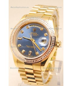 Rolex Day Date II Gold Japanese Replica Watch