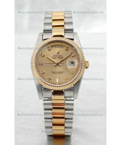 Rolex Day Date Two Tone Swiss Replica Watch