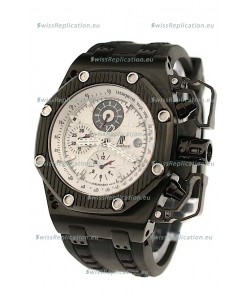 Audemars Piguet Royal Oak Offshore Survivor Swiss Chronograph Watch in White