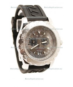 Breitling Chronograph Chronometre Replica Watch in Grey Dial
