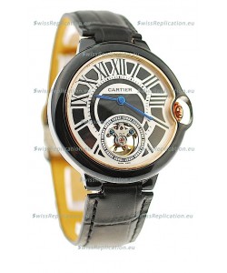 Ballon Bleu De Cartier flying Tourbillon Japanese Replica Watch 