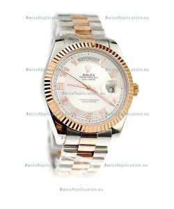 Rolex Day Date Two Tone Japanese Replica Watch