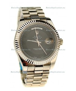 Rolex Day Date Silver Japanese Replica Watch