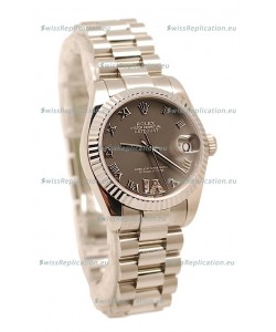 Rolex Oyster Perpetual Datejust Diamonds VI Japanese Replica Watch -36MM