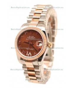 Rolex Datejust Diamond VI Japanese Replica Watch - 36MM