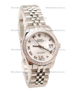 Rolex Oyster Perpetual Datejust Diamonds VI Swiss Replica Watch -36MM