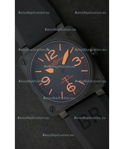 Bell and Ross BR 01-92 Swiss Watch in PVD Casing