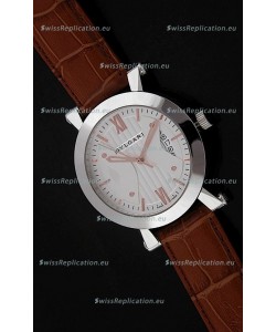Bvlgari Sotirio Bulgari Swiss Replica Watch in White Dial