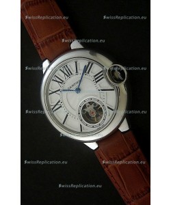 Cartier Ballon de Japanese Replica Watch in White Dial
