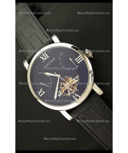 Cartier Calibre de Swiss Tourbillon Steel Watch