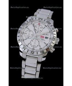 Chopard Mille Miglia GMT Swiss Replica Watch in White Dial