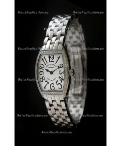 Franck Muller Casa Blanca Japanese Replica Watch in White Dial