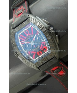 Franck Muller SingaporeGP Series 2009 Japanese Replica Watch in Blue Dial