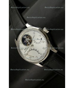 IWC Portugese Mystere Tourbillon Swiss Replica Watch in White 