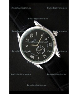 Mont Blanc Star Chrono Watch in Black Dial