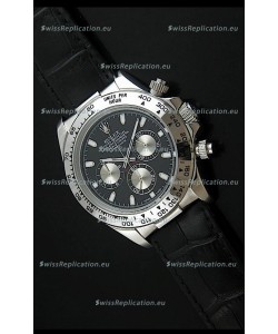 Rolex Daytona Japanese Replica Steel Watch in Silver Subdials