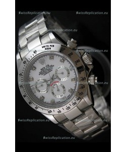 Rolex Daytona Japanese Replica Steel Watch in Diamond Hour Markers 