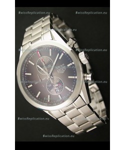 Tag Heuer Carrera Quartz Japanese Replica Watch in Brown Dial