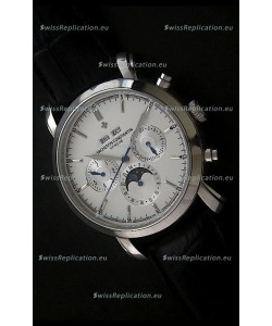Vacheron Constantin Perpetual Calendar Japanese Watch in Silver Dial