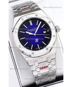 Audemars Piguet Royal Oak Jumbo Extra Thin Edition Watch in Blue Dial - 39MM in 904L Steel Case