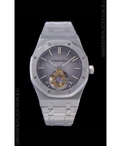 Audemars Piguet Royal Oak Tourbillon 41mm Grey Dial in 904L Steel Case