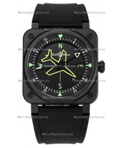 Bell and Ross BR03 Gyrocompass PVD Coated Swiss Replica Watch 41MM