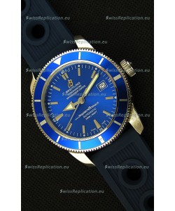 Breitling SuperOcean Heritage II B20 42MM Blue Dial Swiss Replica Watch - 1:1 Mirror Edition