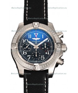 Breitling Avenger Chronograph 45 Black Dial 1:1 Mirror Swiss Replica Watch 