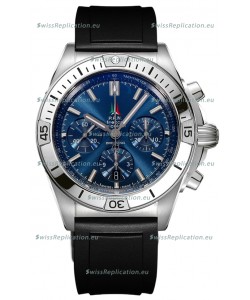 Breitling Chronomat B01 42 Edition Swiss 904L Steel Casing Blue Dial 1:1 Mirror Replica Watch