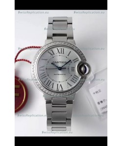 Ballon De Cartier Swiss Automatic 1:1 Mirror Quality 33MM in Steel Casing