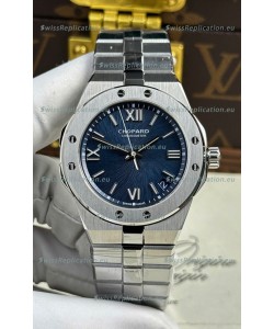 Chopard Alpine Eagle Stainless Steel Blue Dial Super Clone Replica Watch 