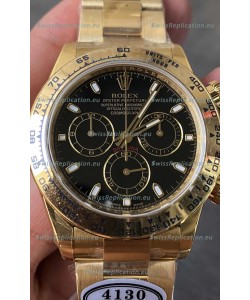 Rolex Cosmograph Daytona 116508 Yellow Gold Original Cal.4130 Movement - Improved Ultimate 904L Steel Watch