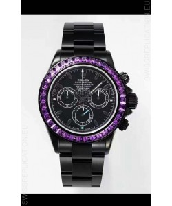 Rolex Daytona Blaken Edition Swiss 1:1 Mirror Replica Cal.4130 Movement PVD Casing