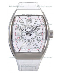Franck Muller Vanguard Yachting V45 Stainless Steel Casing Rubber Clad Strap Swiss Replica Watch 