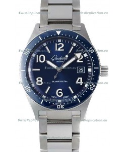 Glashütte SeaQ Divers Edition 1:1 Superclone Swiss Replica Watch Blue Dial 