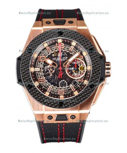 Hublot Big Bang F1 "King Carbon Gold" Edition Chronograph Swiss Replica Watch 